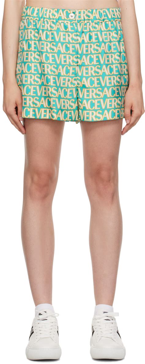 women's versace shorts|versace pantsuit.